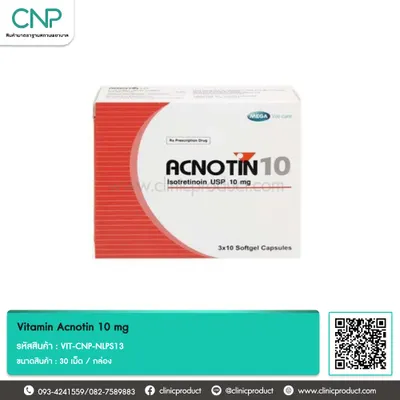 Vitamin Acnotin 10 mg